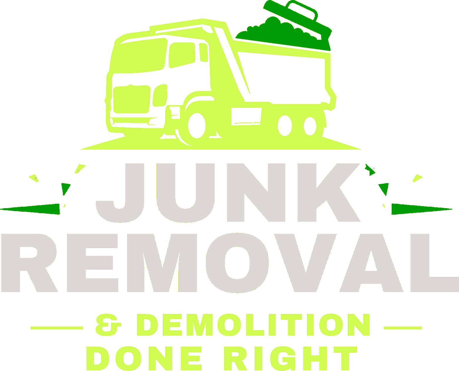 Junk Removal & Demolition Done Right logo